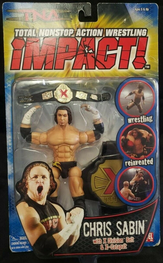 TNA/Impact Wrestling Marvel Toys Best of TNA Wrestling Impact! 2 Chris Sabin Action & Toy Figures PWcatalog