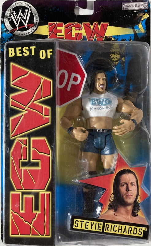 WWE Jakks Pacific Best of ECW Stevie Richards Action & Toy Figures PWcatalog