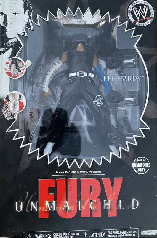WWE Jakks Pacific Unmatched Fury Best Of Jeff Hardy Action & Toy Figures PWcatalog