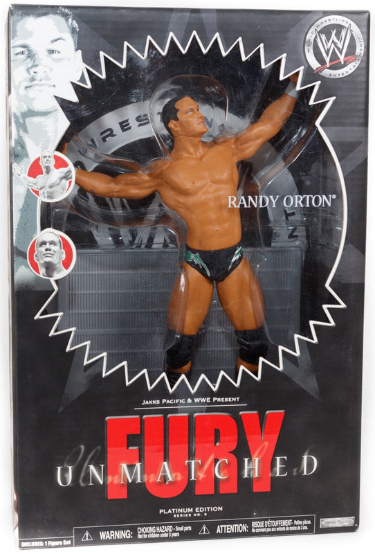 WWE Jakks Pacific Unmatched Fury 6 Randy Orton Action & Toy Figures PWcatalog