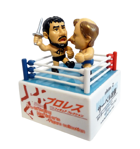 Boford Martial Arts Pro-Wrestling Figure Collection 2 "Saber Attack": Tiger Jeet Singh vs. Dory Funk Jr.