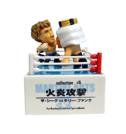 Boford Martial Arts Pro-Wrestling Figure Collection 4 "Fire Attack": The Sheik vs. Terry Funk