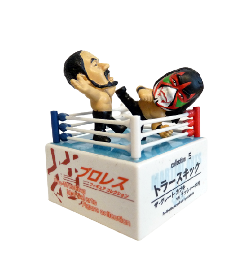 Boford Martial Arts Pro-Wrestling Figure Collection 5 "Thrust Kick": The Great Kabuki vs. Rusher Kimura Action & Toy Figures PWcatalog