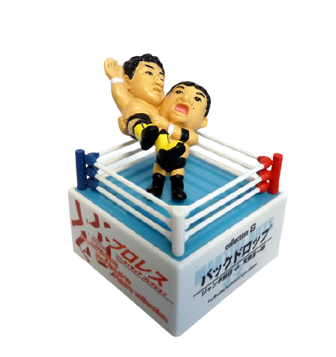 Boford Martial Arts Pro-Wrestling Figure Collection 8 "Backdrop": Jumbo Tsuruta vs. Genichiro Tenryu Action & Toy Figures PWcatalog