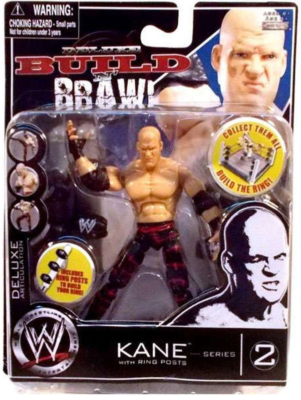 WWE Jakks Pacific Deluxe Build 'N' Brawl 2 Kane Action & Toy Figures PWcatalog