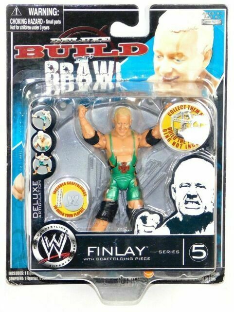WWE Jakks Pacific Deluxe Build 'N' Brawl 5 Finlay Action & Toy Figures PWcatalog