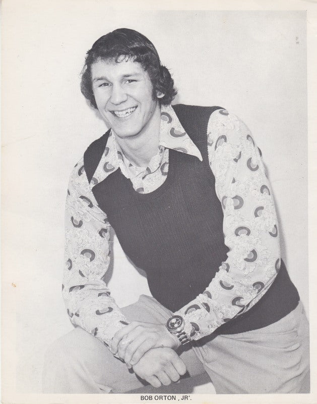 1980's NWA Bob Orton Jr. Promo Photo PWcatalog