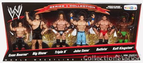 WWE Mattel Basic Series 1 Series 1 Collection Action & Toy Figures PWcatalog