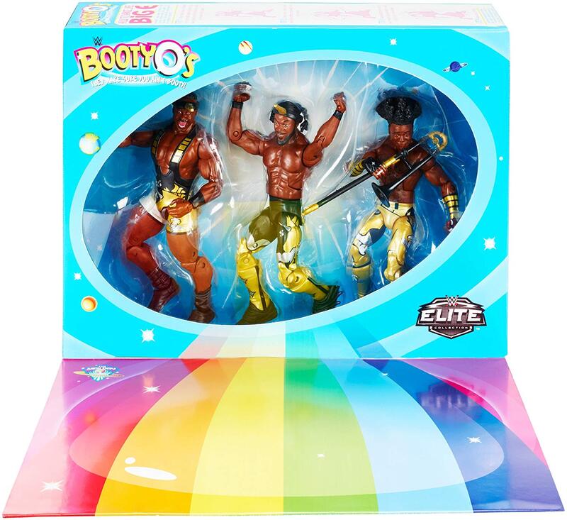 WWE Mattel Epic Moments Booty Os: Big E, Kofi Kingston & Xavier Woods Action & Toy Figures PWcatalog