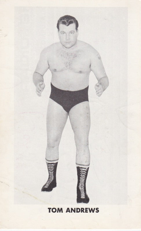 Tom Andrews Boyd Pierce 3.5x5" Promo Photo PWcatalog