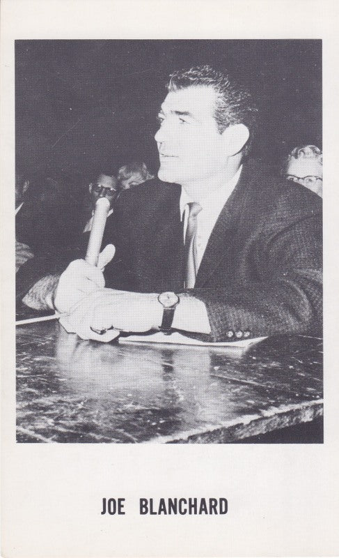 Joe Blanchard Boyd Pierce 3.5x5" Promo Photo PWcatalog