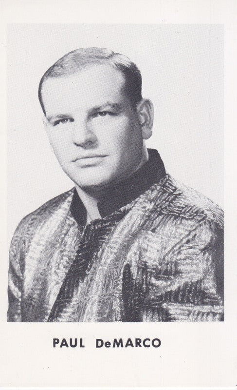 Paul DeMarco Boyd Pierce 3.5x5" Promo Photo PWcatalog