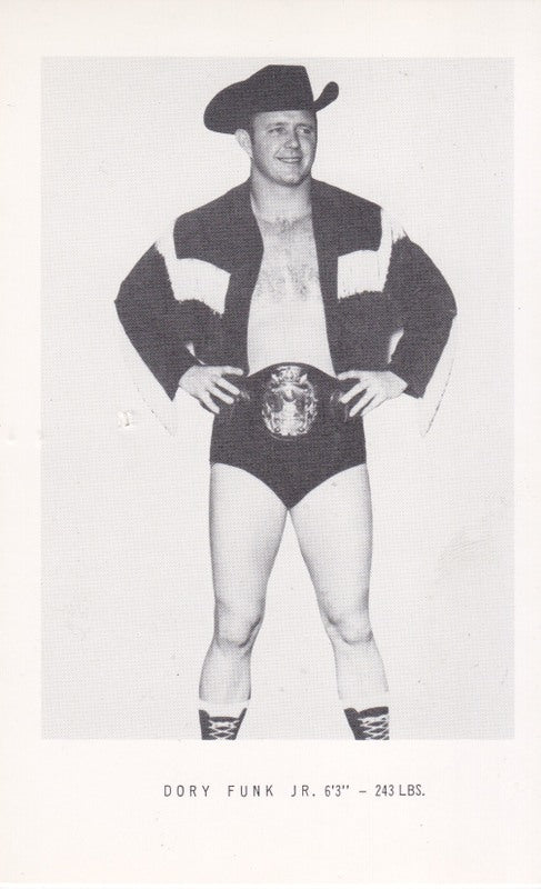 Dory Funk Jr. Boyd Pierce 3.5x5" Promo Photo PWcatalog