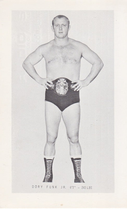 Dory Funk Jr. Boyd Pierce 3.5x5" Promo Photo PWcatalog