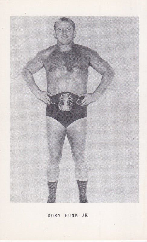 Dory Funk Jr. Boyd Pierce 3.5x5" Promo Photo PWcatalog