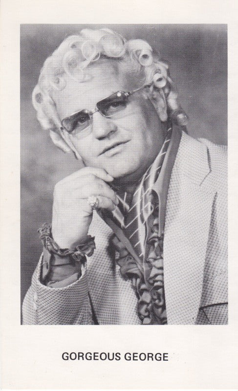 Gorgeous George Boyd Pierce 3.5x5" Promo Photo PWcatalog