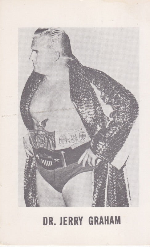 Dr. Jerry Graham Boyd Pierce 3.5x5" Promo Photo PWcatalog