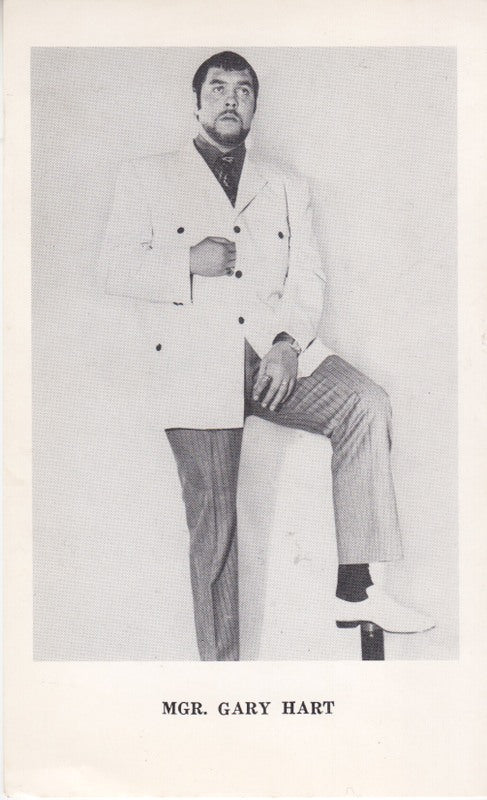 Manager Gary Hart Boyd Pierce 3.5x5" Promo Photo PWcatalog