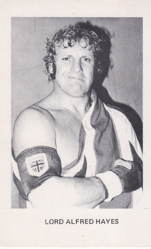 Lord Alfred Hayes Boyd Pierce 3.5x5" Promo Photo PWcatalog