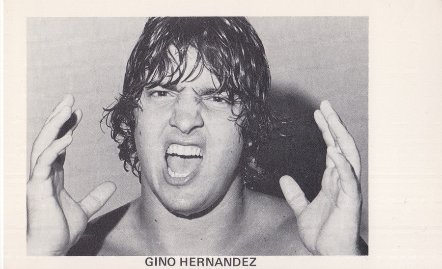 Gino Hernandez Boyd Pierce 3.5x5" Promo Photo PWcatalog