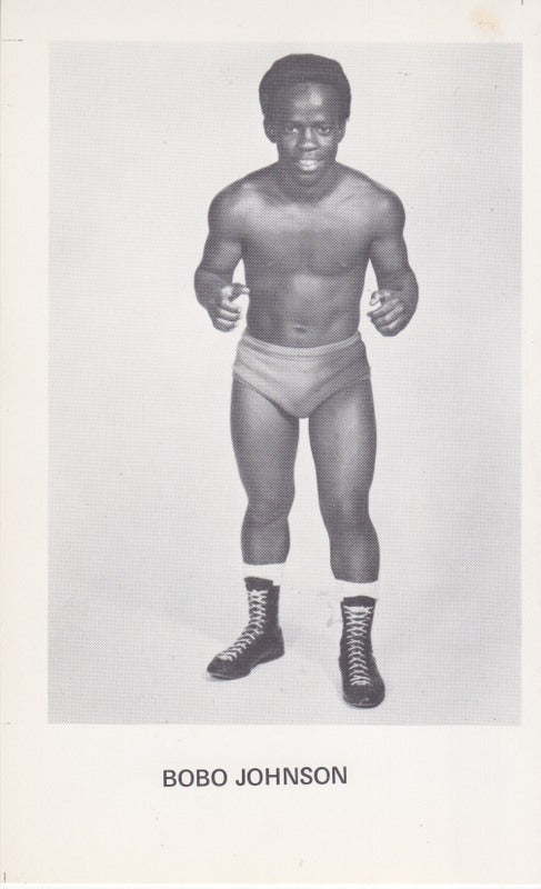 Bobo Johnson Boyd Pierce 3.5x5" Promo Photo PWcatalog