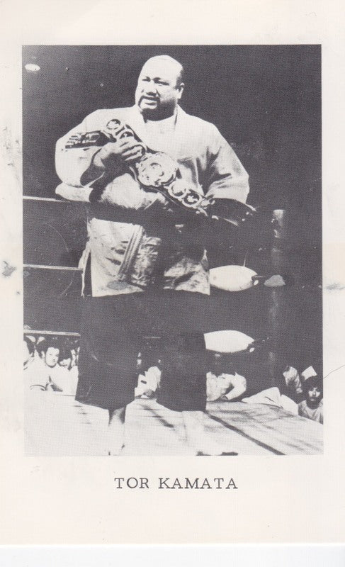 Tor Kamata Boyd Pierce 3.5x5" Promo Photo PWcatalog