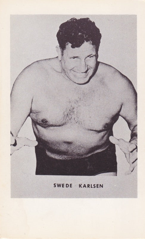 Swede Karlsen Boyd Pierce 3.5x5" Promo Photo PWcatalog