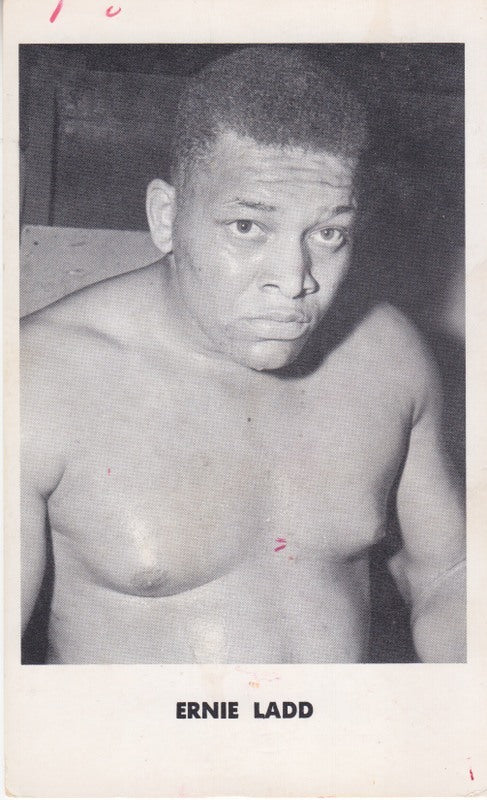Ernie Ladd Boyd Pierce 3.5x5" Promo Photo PWcatalog
