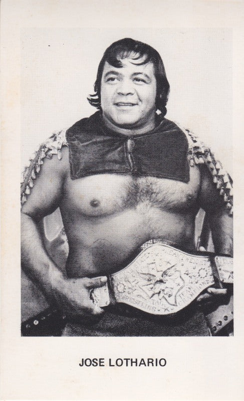 Jose Lothario Boyd Pierce 3.5x5" Promo Photo PWcatalog