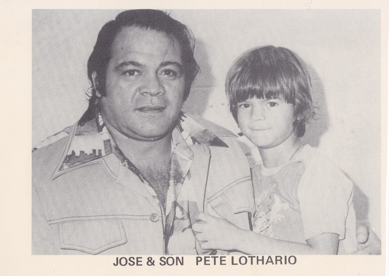 Jose Pete Lothario Boyd Pierce 3.5x5" Promo Photo PWcatalog