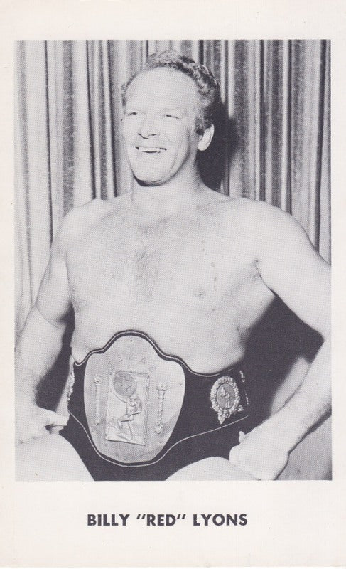 Billy "Red" Lyons Boyd Pierce 3.5x5" Promo Photo PWcatalog