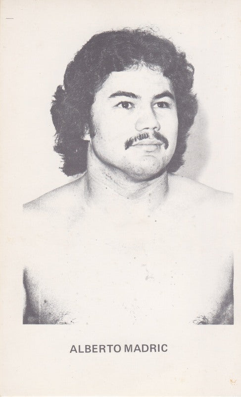 Alberto Madril Boyd Pierce 3.5x5" Promo Photo PWcatalog