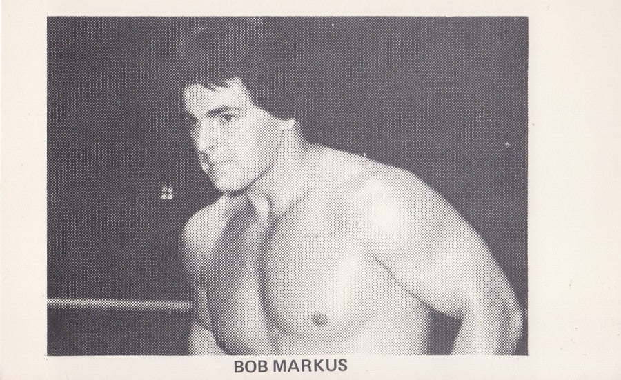 Bob Markus Boyd Pierce 3.5x5" Promo Photo PWcatalog