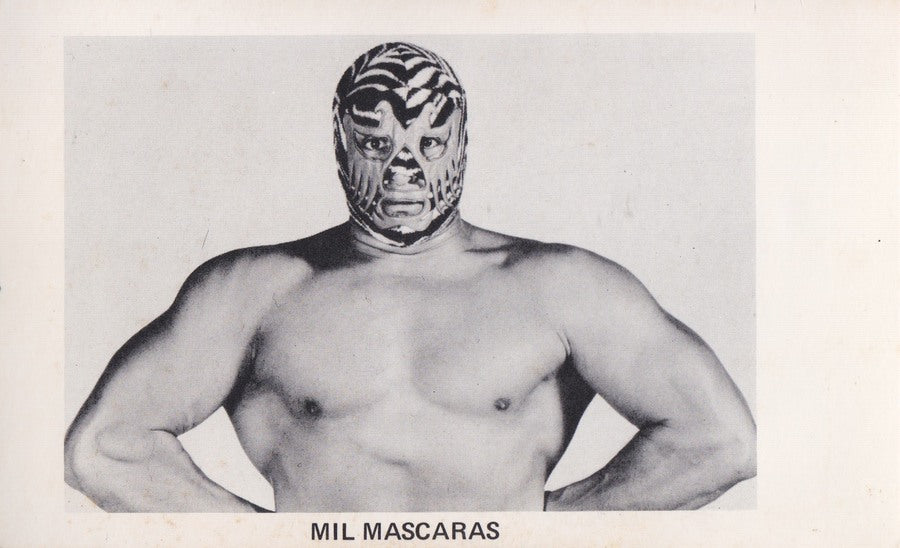 Mil Mascaras Boyd Pierce 3.5x5" Promo Photo PWcatalog
