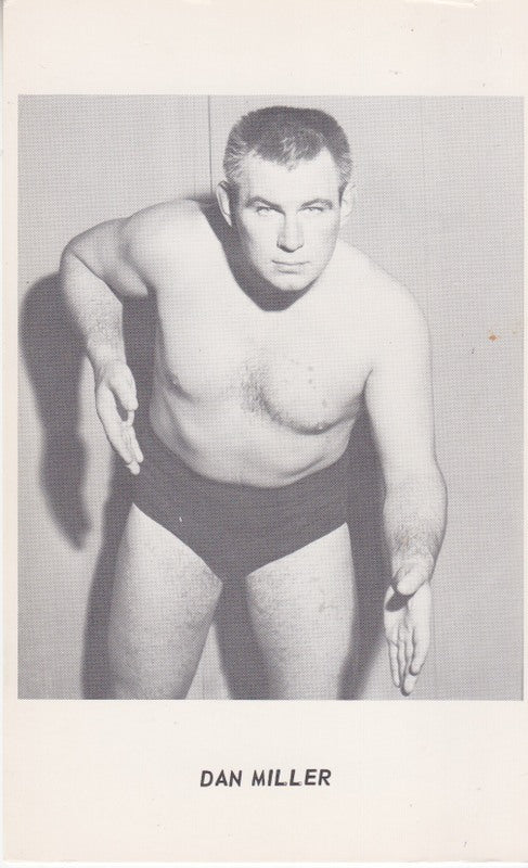 Dan Miller Boyd Pierce 3.5x5" Promo Photo PWcatalog