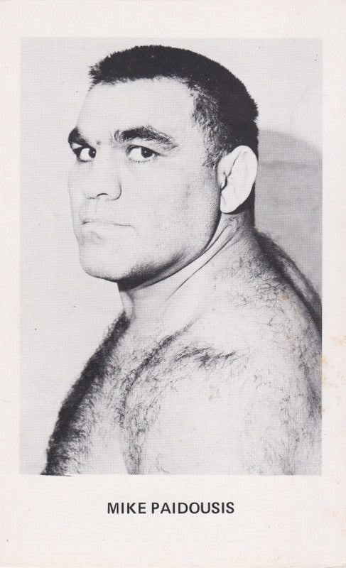 Mike Paidousis Boyd Pierce 3.5x5" Promo Photo PWcatalog