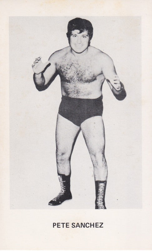 Pete Sanchez Boyd Pierce 3.5x5" Promo Photo PWcatalog