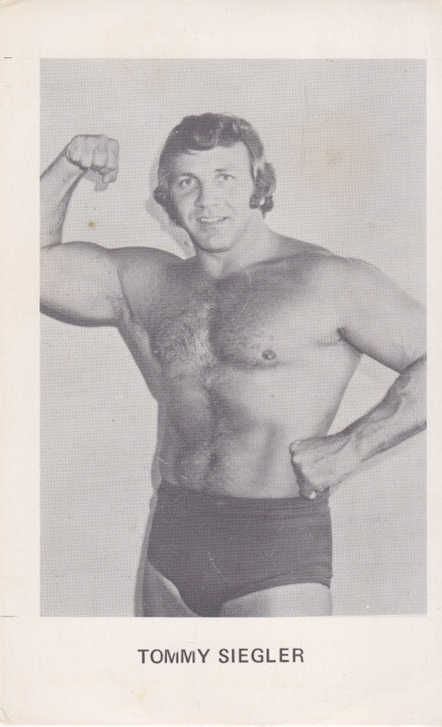 Tommy Siegler Boyd Pierce 3.5x5" Promo Photo PWcatalog