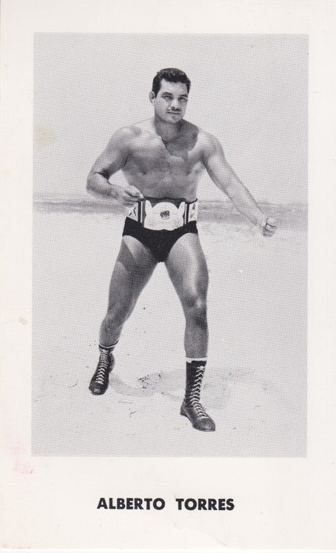 Alberto Torres Boyd Pierce 3.5x5" Promo Photo PWcatalog