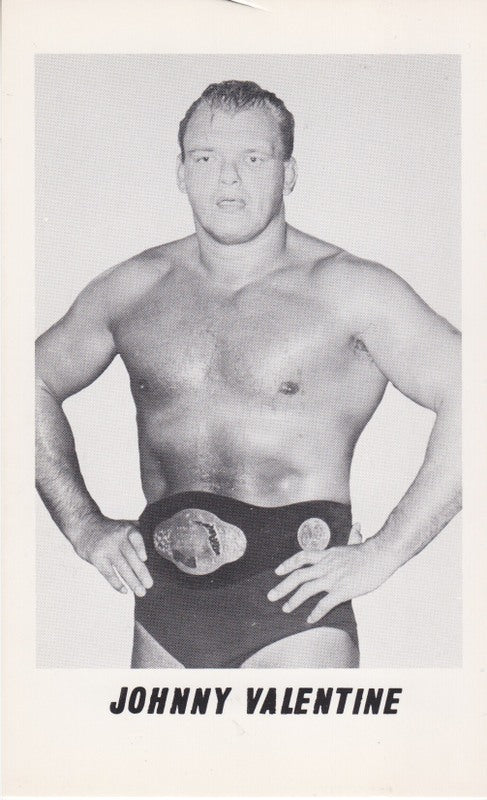 Johnny Valentine Boyd Pierce 3.5x5" Promo Photo PWcatalog