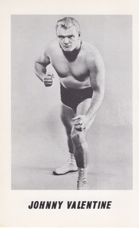 Johnny Valentine Boyd Pierce 3.5x5" Promo Photo PWcatalog