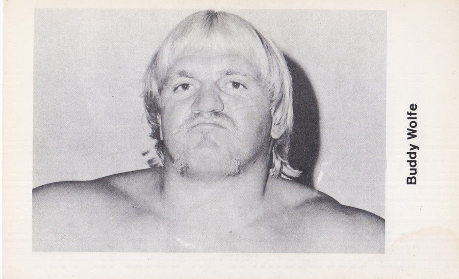 Buddy Wolfe Boyd Pierce 3.5x5" Promo Photo PWcatalog