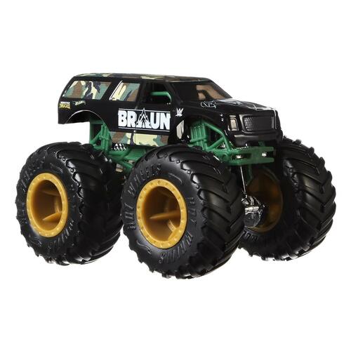 WWE Monster trucks Hot wheels Braun Strowman PWcatalog