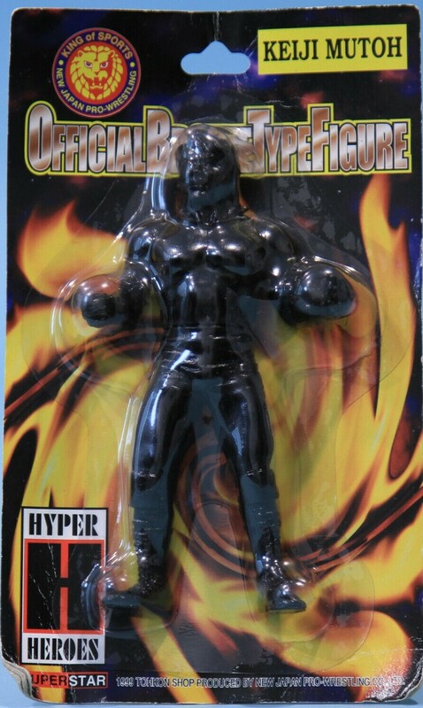 NJPW CharaPro Official Bronze Type Figures Keiji Mutoh Action & Toy Figures PWcatalog