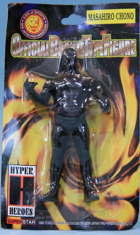 NJPW CharaPro Official Bronze Type Figures Masahiro Chono Action & Toy Figures PWcatalog