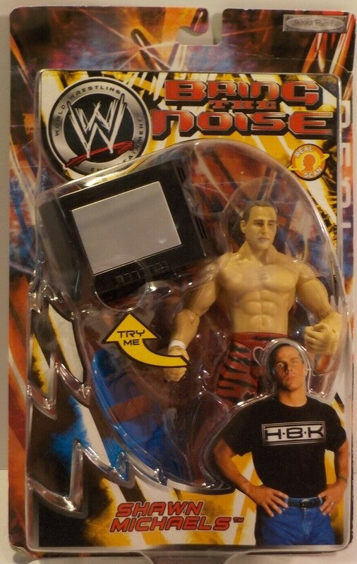WWE Jakks Pacific Bring the Noise Shawn Michaels Action & Toy Figures PWcatalog