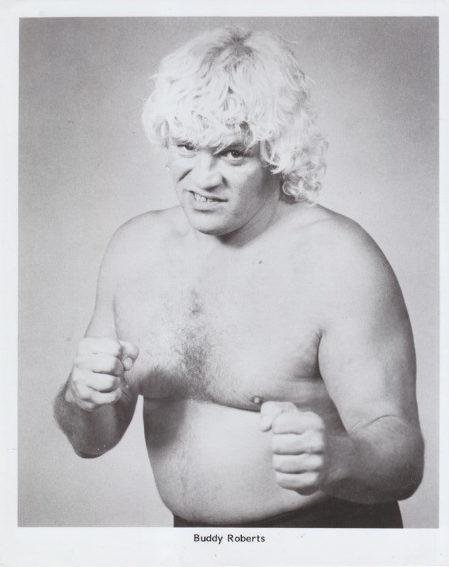 1980's WCCW Buddy Roberts Promo Photo PWcatalog