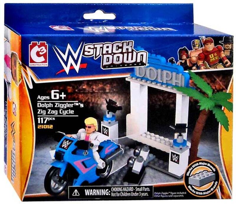 WWE Bridge Direct StackDown 2 Dolph Ziggler's Zig Zag Cycle Action & Toy Figures PWcatalog