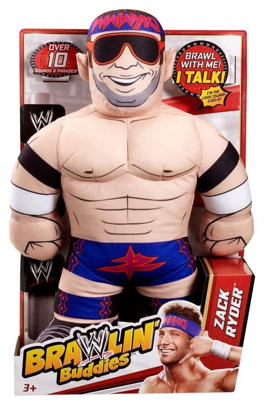 WWE Mattel Brawlin' Buddies 2 Zack Ryder Action & Toy Figures PWcatalog