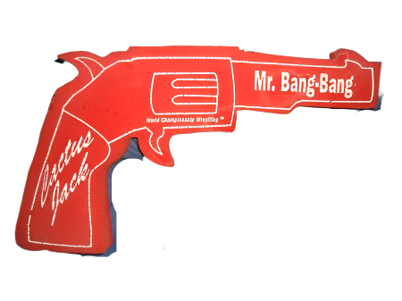 WCW Cactus Jack foam gun 1993 Foam PWcatalog
